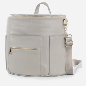 FAWN DESIGN DIAPER BAG GRAY NIB